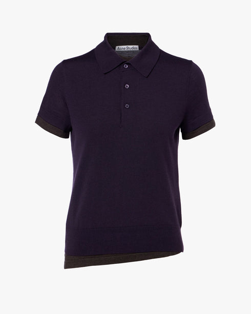 Double Layer Knit Polo