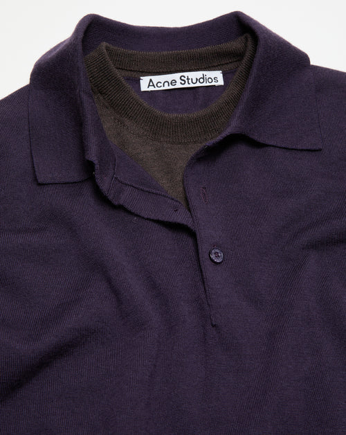 Double Layer Knit Polo