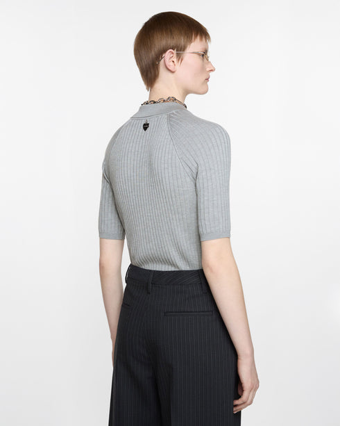 Lightweight Ribbed SS Polo