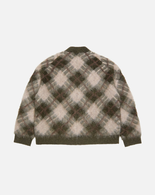 Mohair Intarsia Cardigan