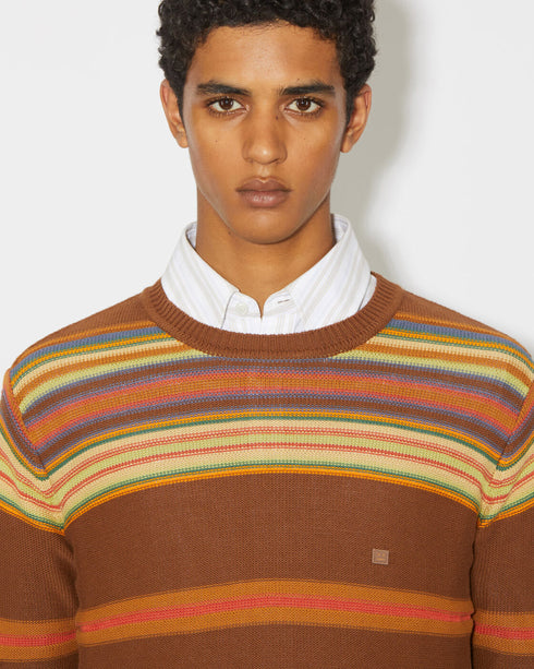 Striped Face Sweater