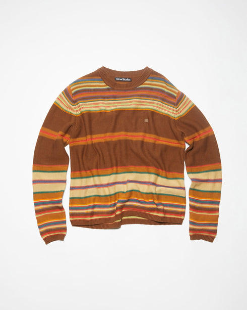 Striped Face Sweater