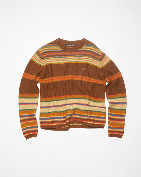 Striped Face Sweater