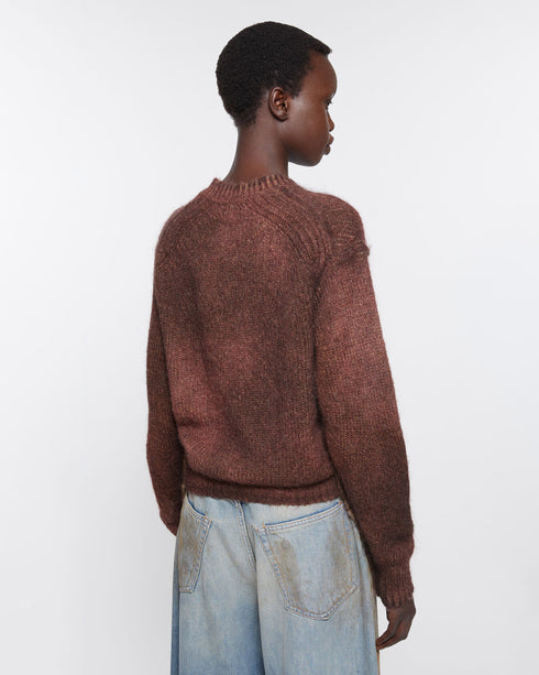 Sprayed Knit Sweater