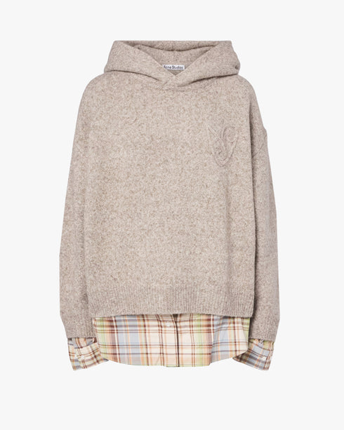 Layered Yak Flannel Hoodie