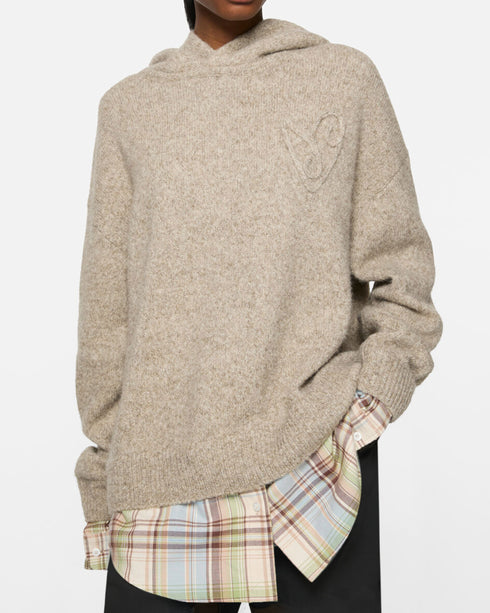 Layered Yak Flannel Hoodie