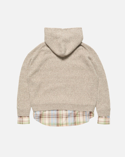 Layered Yak Flannel Hoodie