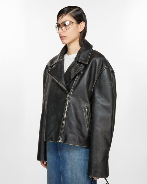 Leather Biker Jacket