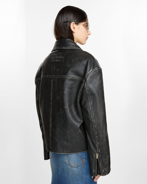 Leather Biker Jacket