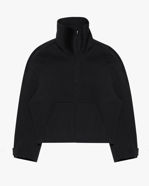 Wool Cashmere Zip Jacket