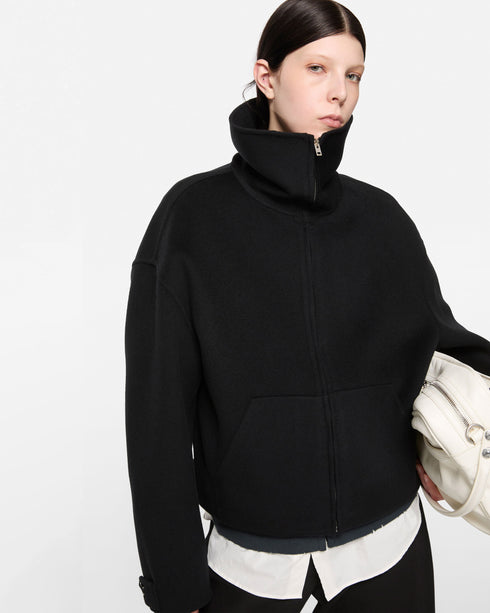 Wool Cash Zip Jacket