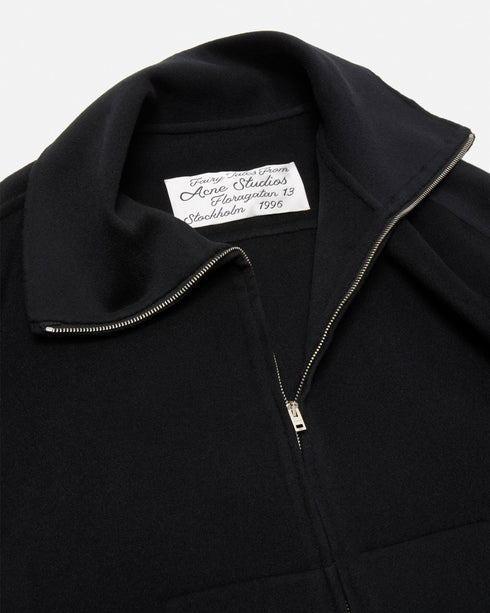Wool Cashmere Zip Jacket