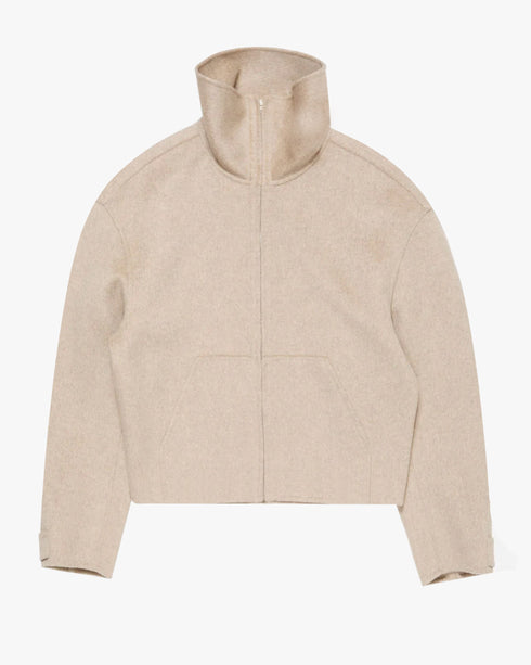 Wool Cash Zip Jacket