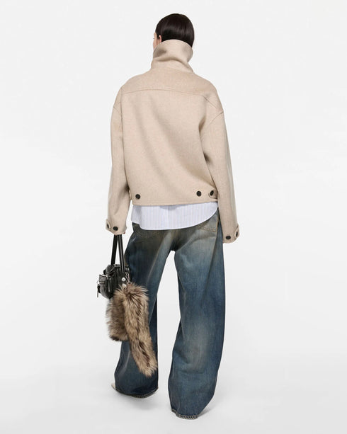 Wool Cash Zip Jacket