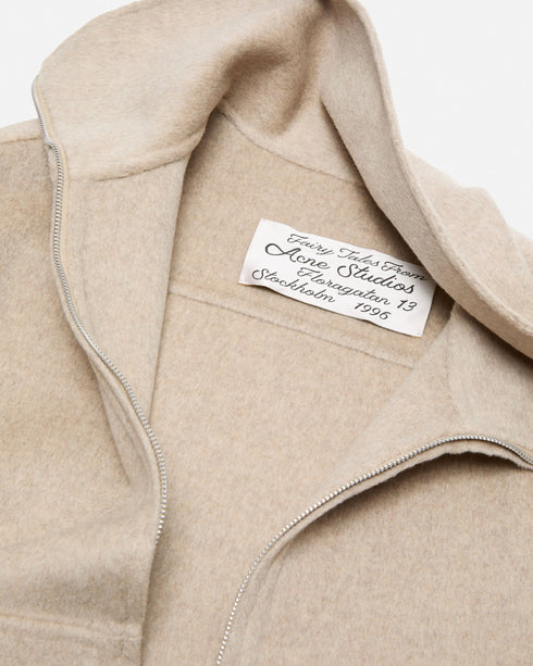 Wool Cash Zip Jacket