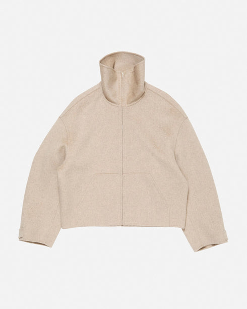 Wool Cash Zip Jacket