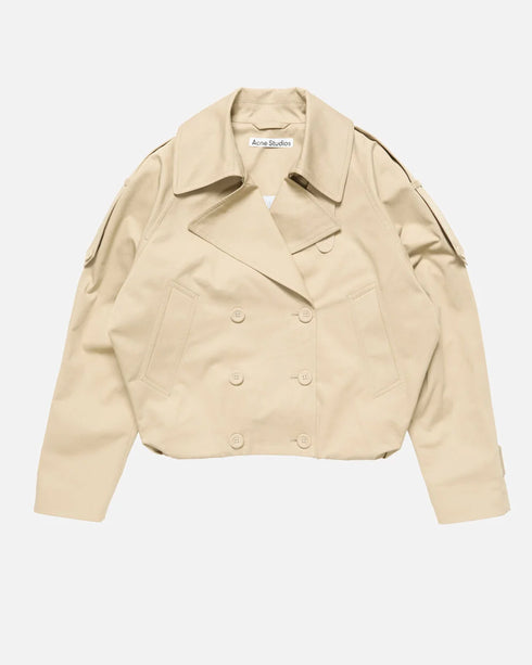 Twill Garbadine Trench Jacket