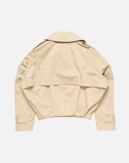 Twill Garbadine Trench Jacket