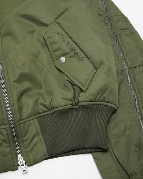 Nylon Bomber Jacket