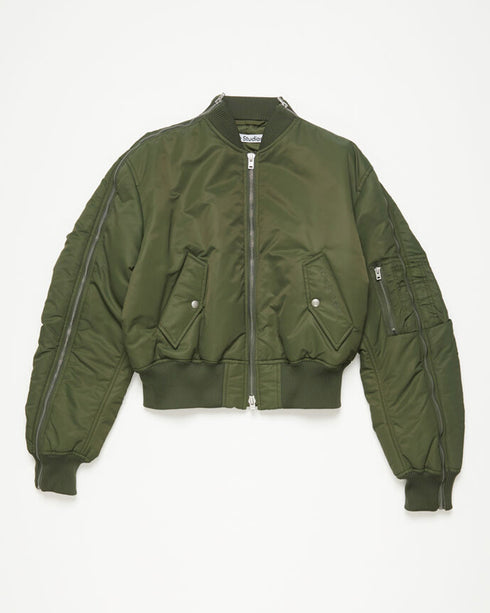 Nylon Bomber Jacket