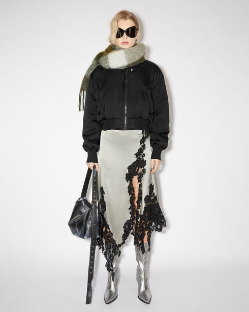 Light Wash Poly Bomber