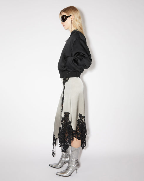 Light Wash Poly Bomber