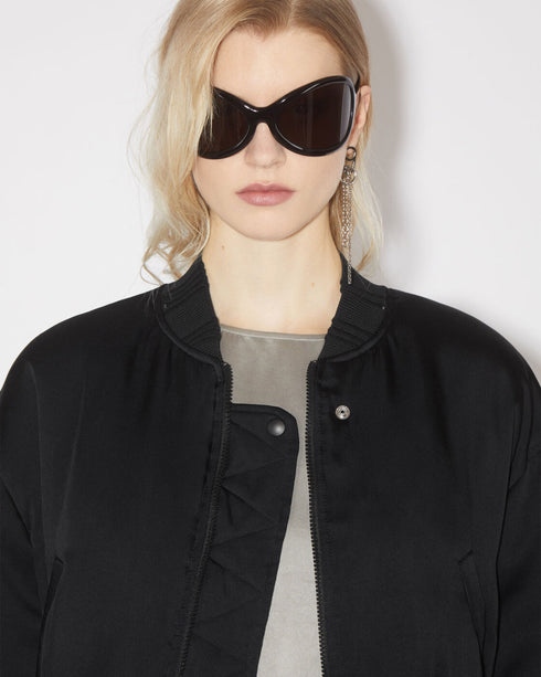 Light Wash Poly Bomber