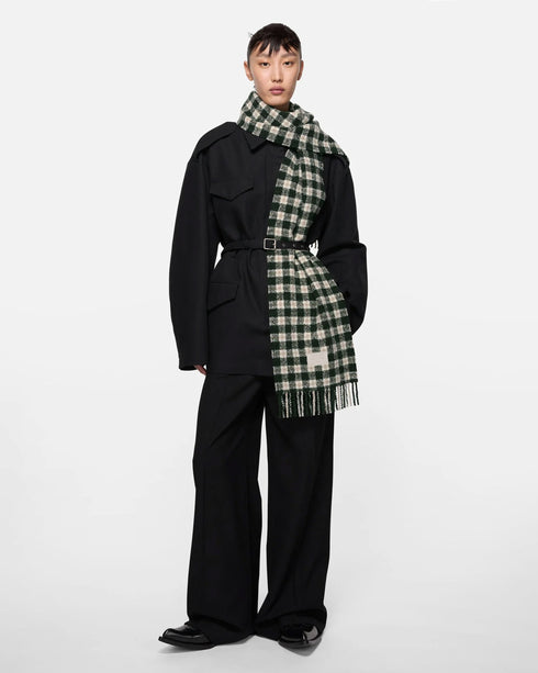 Belted Satin Jacket