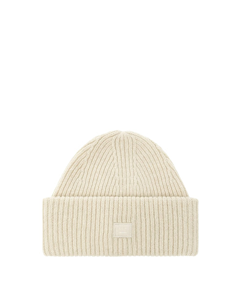 Ribbed Face Beanie