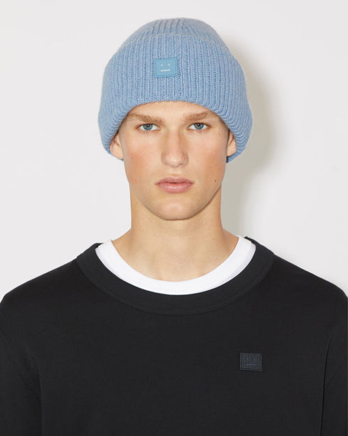 Ribbed Face Beanie
