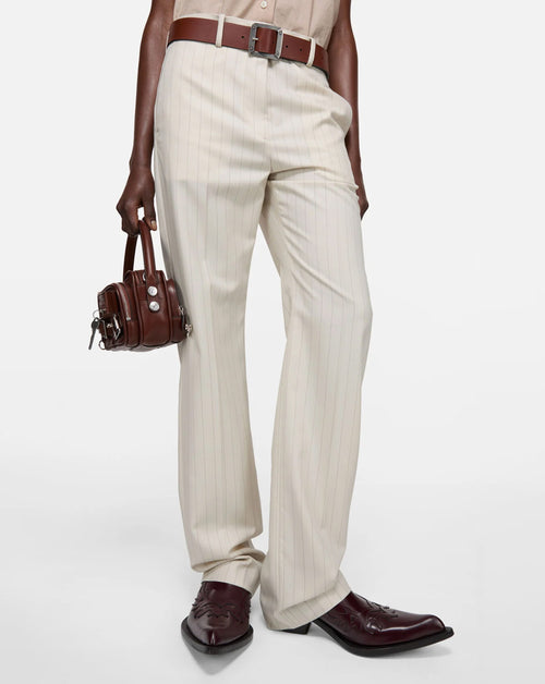Wool Pinstripe Trouser