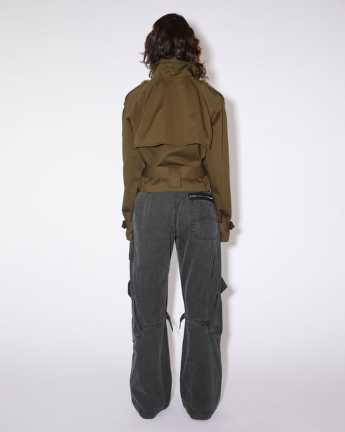 Cotton Canvas Cargo Trouser