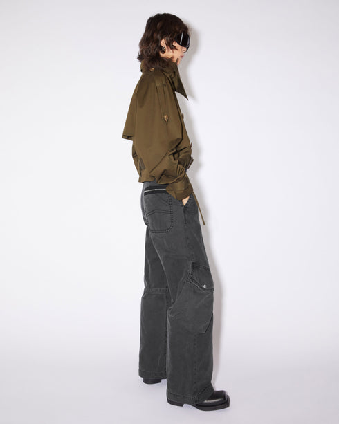 Cotton Canvas Cargo Trouser, Acne Studios