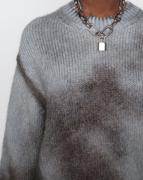 Sprayed Knit Sweater