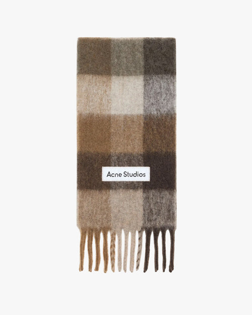 Check Blanket Scarf