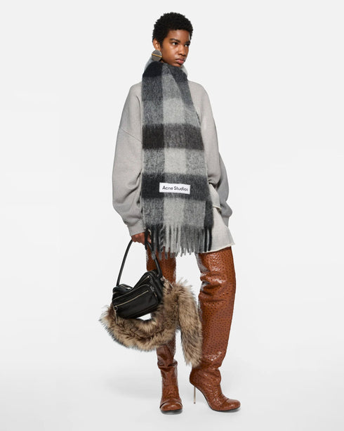 Check Blanket Scarf