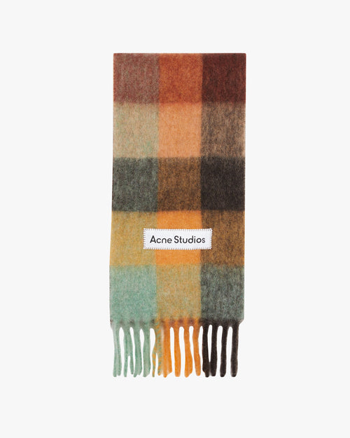 Check Blanket Scarf