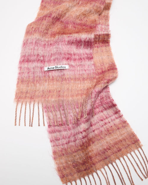 Fringe Mohair Scarf