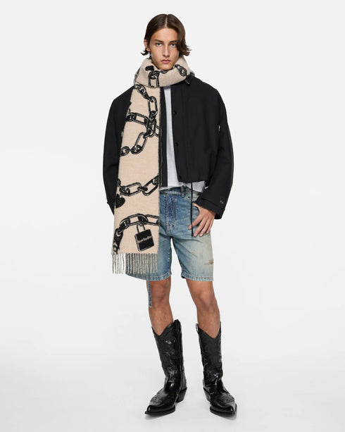 Wool Chain Scarf