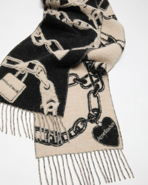 Wool Chain Scarf
