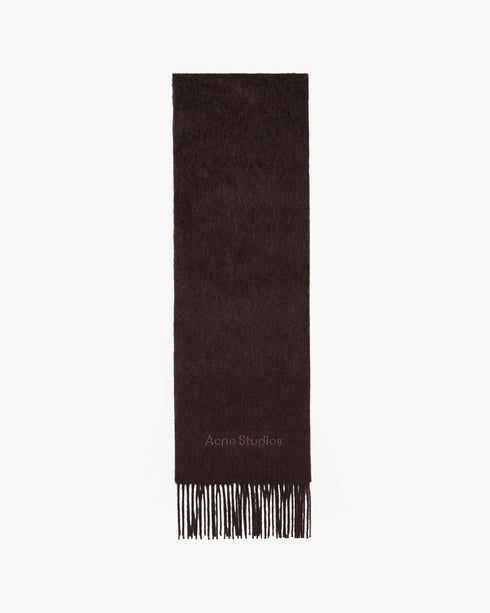 Wool Logo Scarf