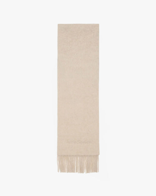 Wool Logo Scarf