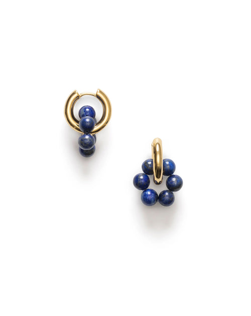 Deep Blue Hoops