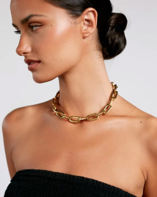 Golden Link Necklace