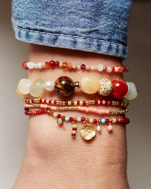 Maroon Harmony Bracelet