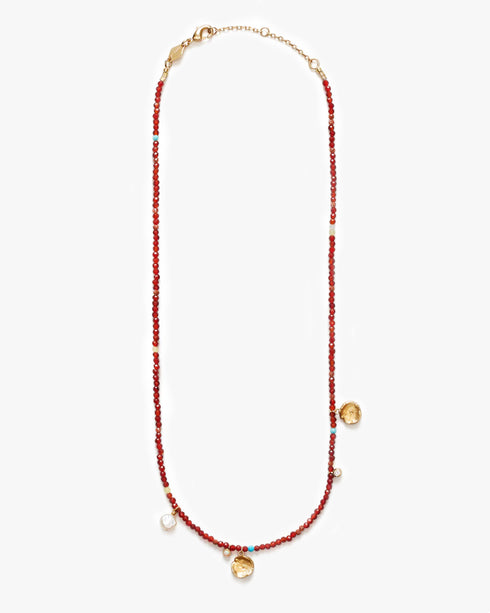 Maroon Harmony Necklace
