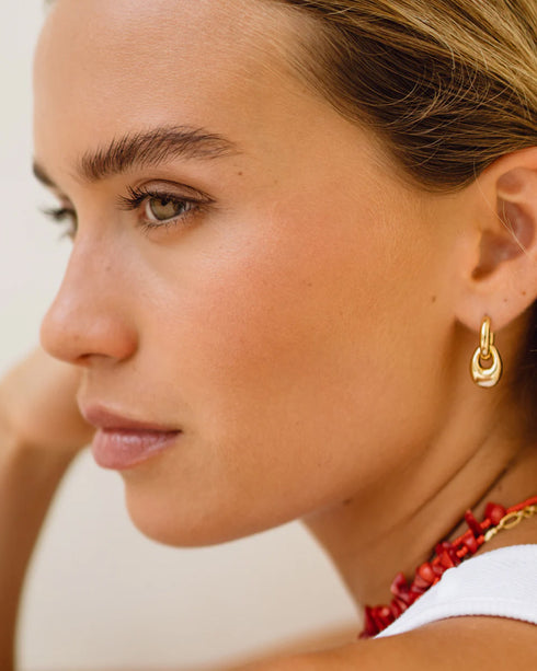 Petit Pebble Hoops