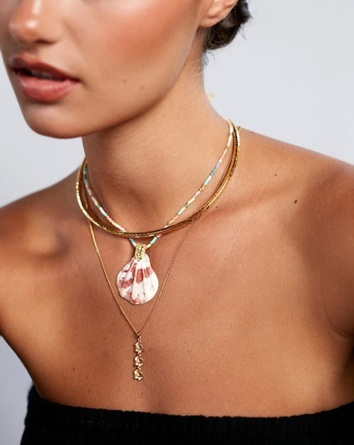 Triple Sun Necklace