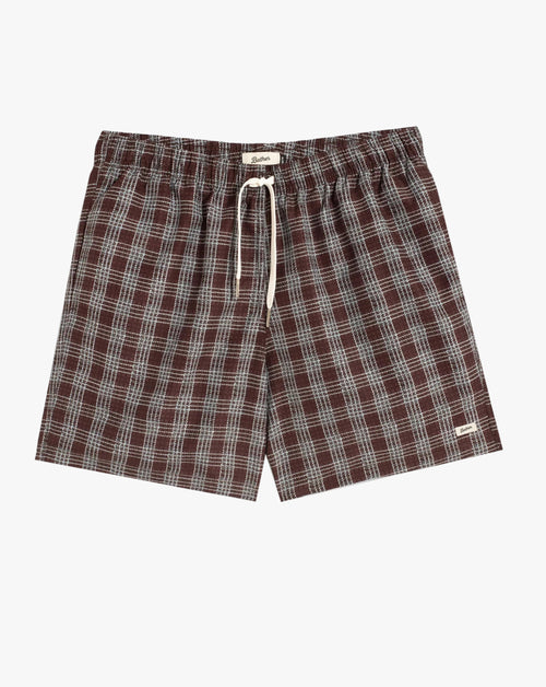 Amethyst Tartan Swim Short