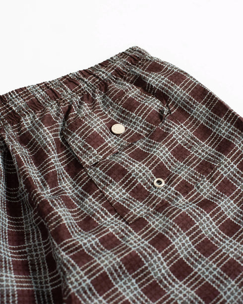 Amethyst Tartan Swim Short